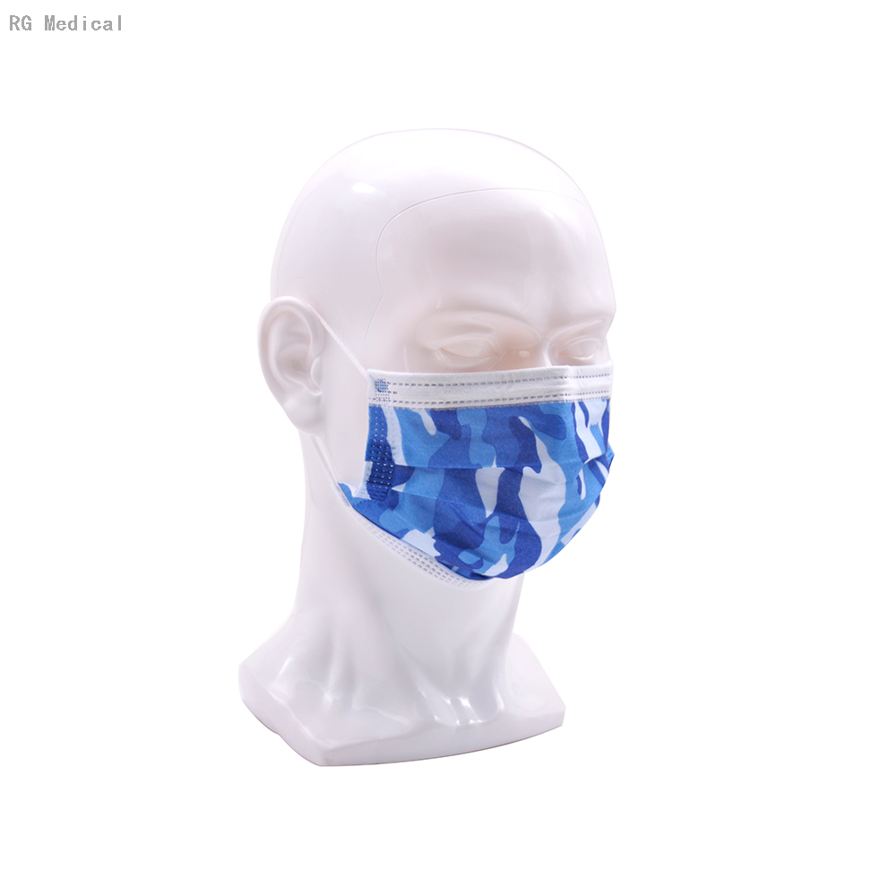 3-lagige Einweg-Atemschutzmaske mit Atemschutzmaske