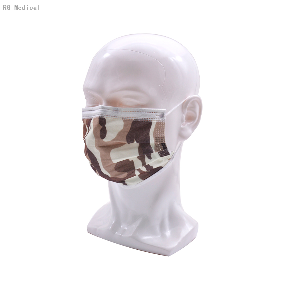 Vollqualifizierte hocheffiziente Army Brown-Gesichtsmaske