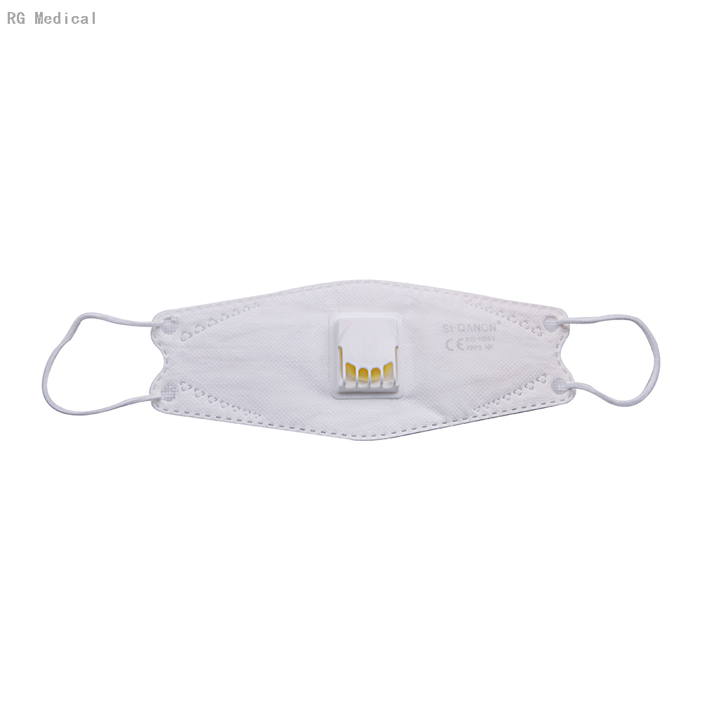 Gesichtsmaske FFP3 Fischmaske Atemschutzmaske mit Ventil